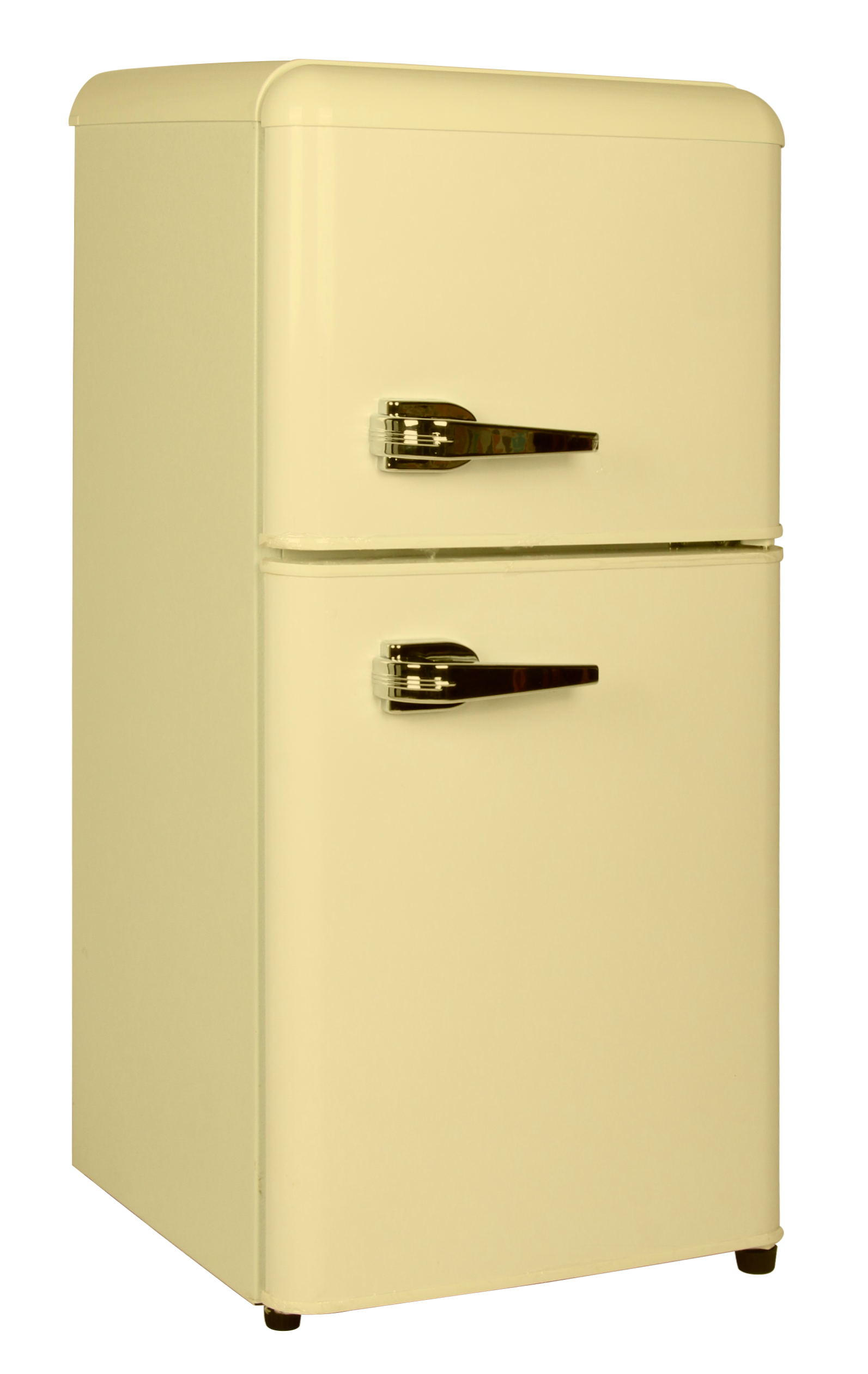 Double Door Handle Electric Larder Retro Fridge Refrigerators