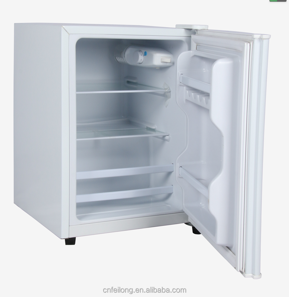 55-76L Hotel Mini Fridge Single Door Compact Refrigerator With LED light Hot sale