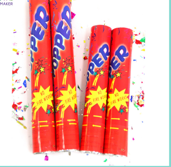 Creative Wedding gift festival celebration fireworks,handheld confetti cannon.