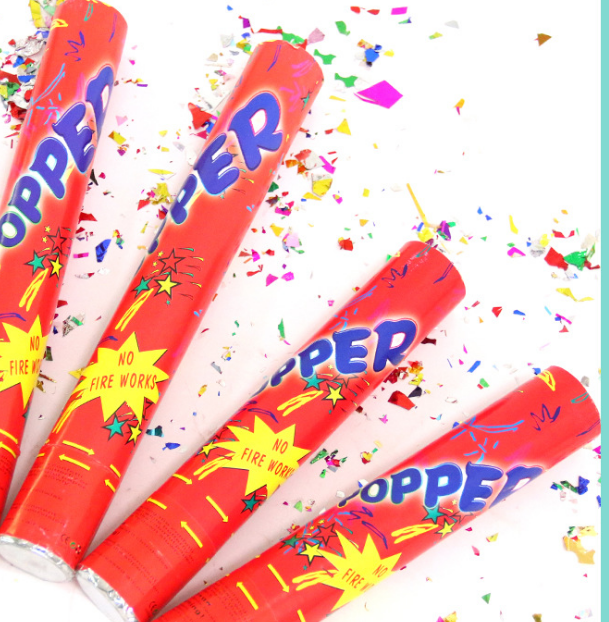 Creative Wedding gift festival celebration fireworks,handheld confetti cannon.