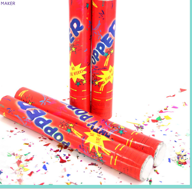 Creative Wedding gift festival celebration fireworks,handheld confetti cannon.