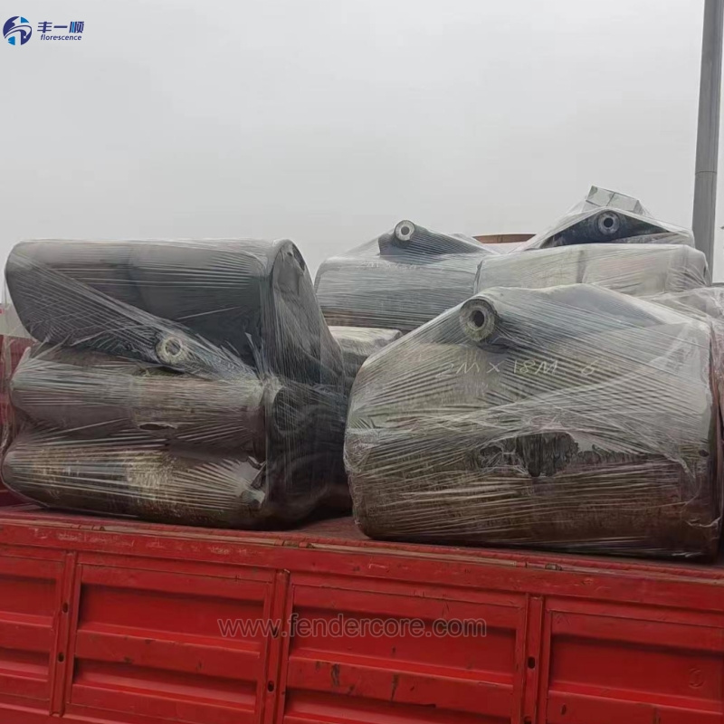 Hot sale rubber airbag boat airbag for launching and salvage