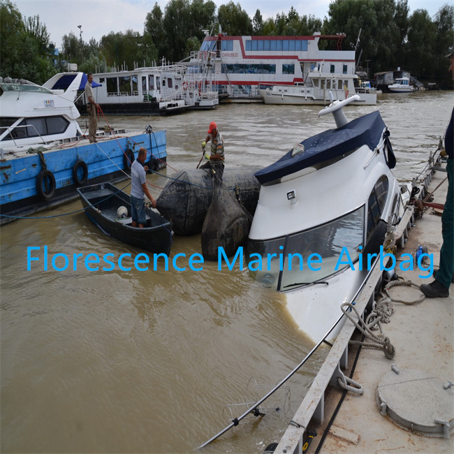 Barge Ship Houseboats Pontoon Tube Marine Salvage Airbag For Sale