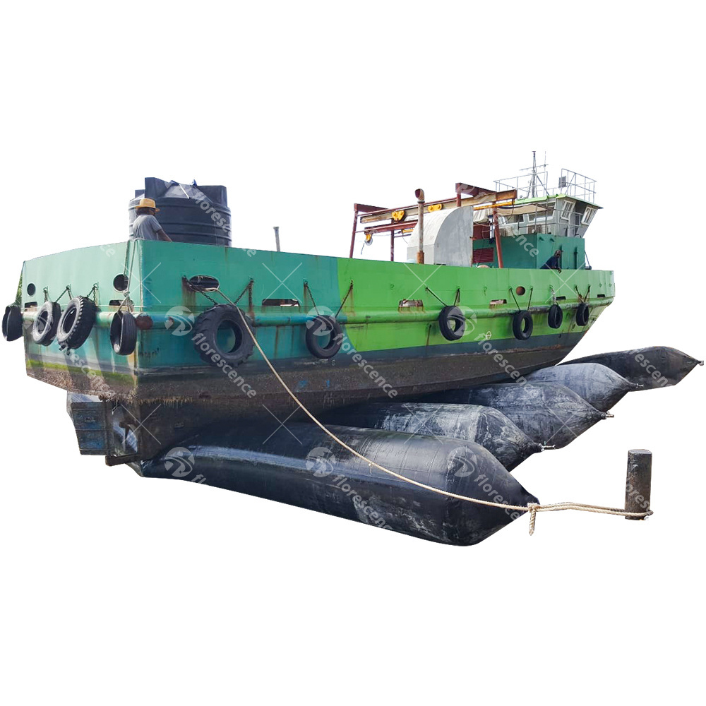 ship marine safety lifting airbag floating barge from manufacture