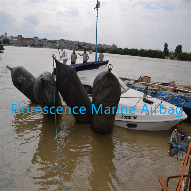 Barge Ship Houseboats Pontoon Tube Marine Salvage Airbag For Sale