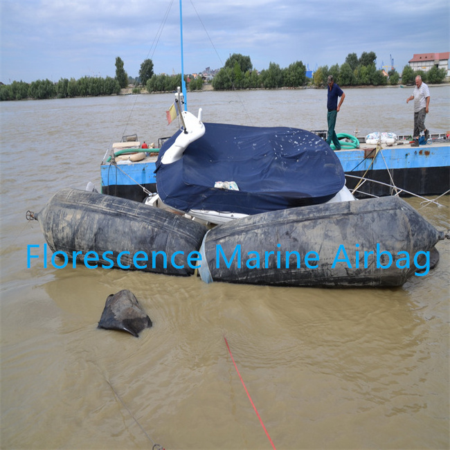 Barge Ship Houseboats Pontoon Tube Marine Salvage Airbag For Sale