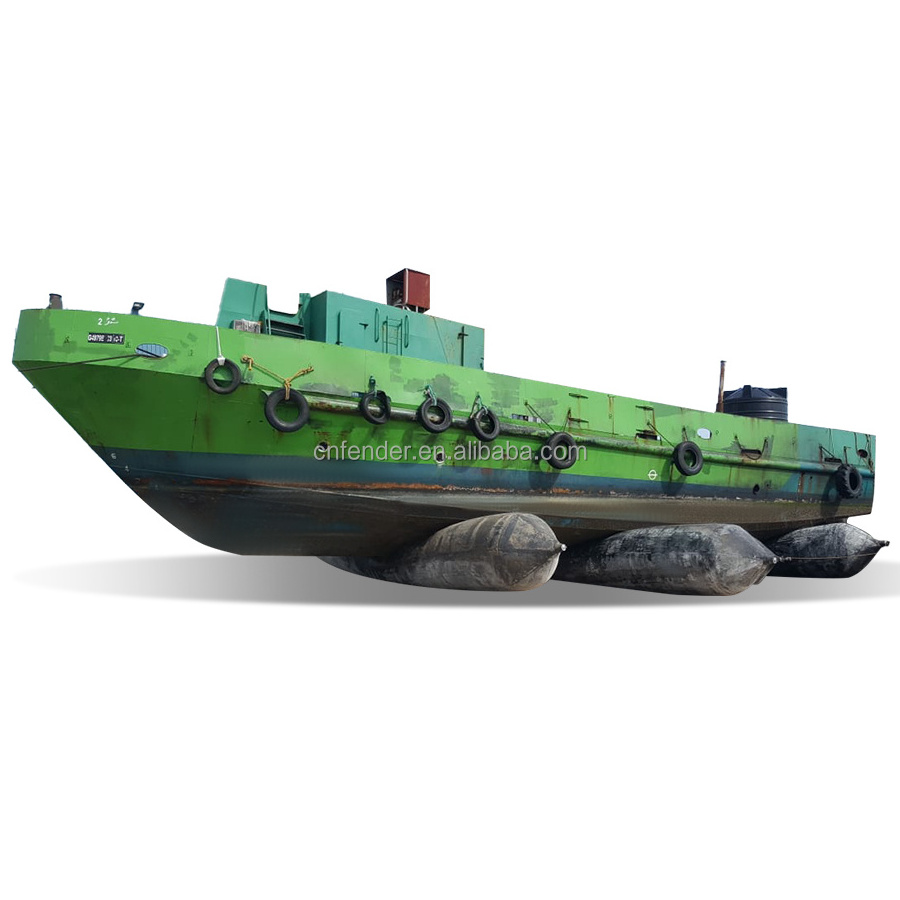 Ship launching airbags for underwater works professional heavy ship salvage