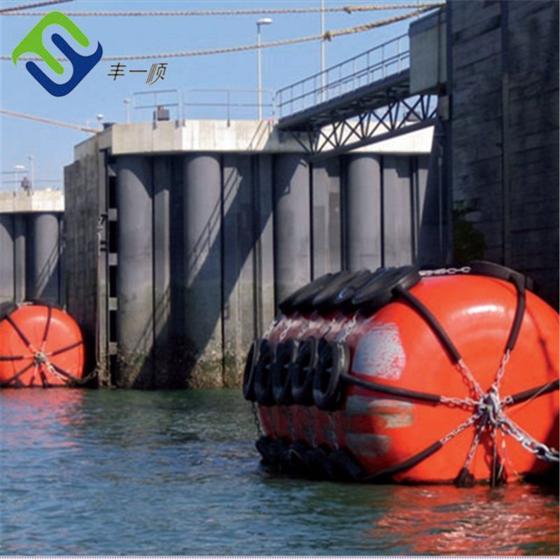 Mooring Pick Up Polyurethane buoy Fender Marine Polyurea Foam Fender EVA Foam Filled Fender