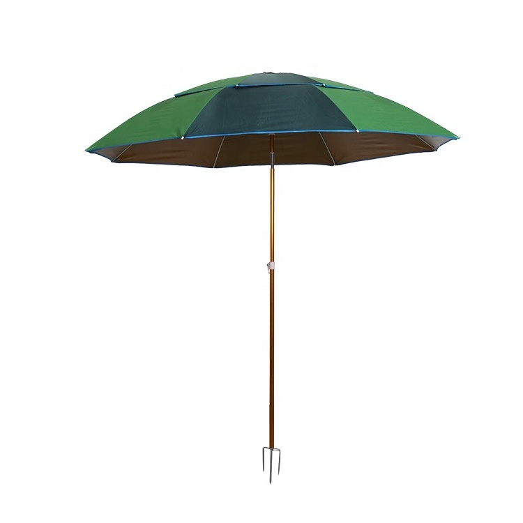 fashion amazon style outdoor parasol beach umbrella with anchor sand screw