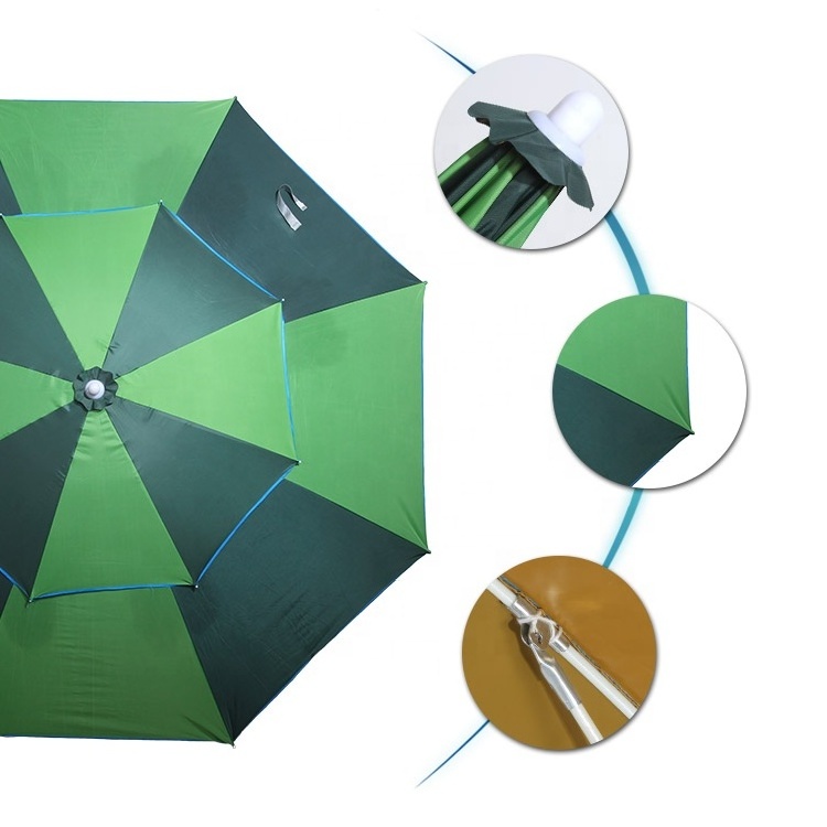 fashion amazon style outdoor parasol beach umbrella with anchor sand screw