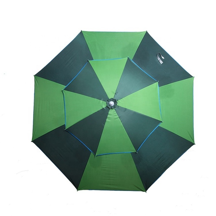 fashion amazon style outdoor parasol beach umbrella with anchor sand screw