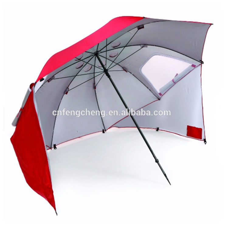 Sun and Rain Canopy Umbrella for Beach and Sports