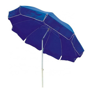 custom outdoor standard size UV protection tilted beach umbrella