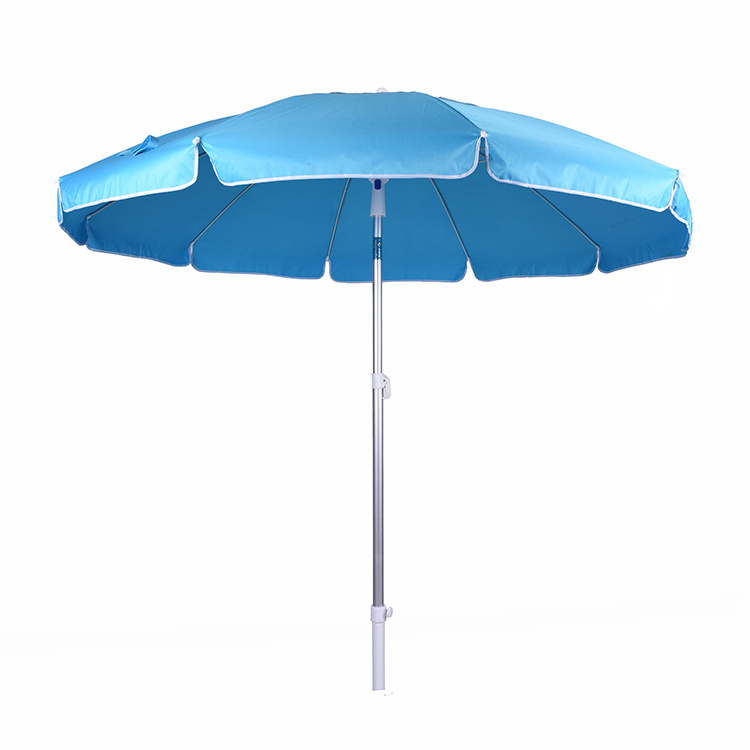 10k fashion high quality outdoor USA market aluminium beach umbrella