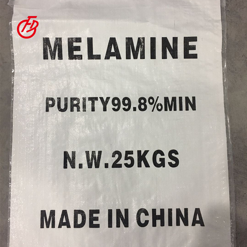 China Supplier Manufacturer C3H6N6 Chemical 108-78-1 Price 99.5 Raw Material White Melamine Powder