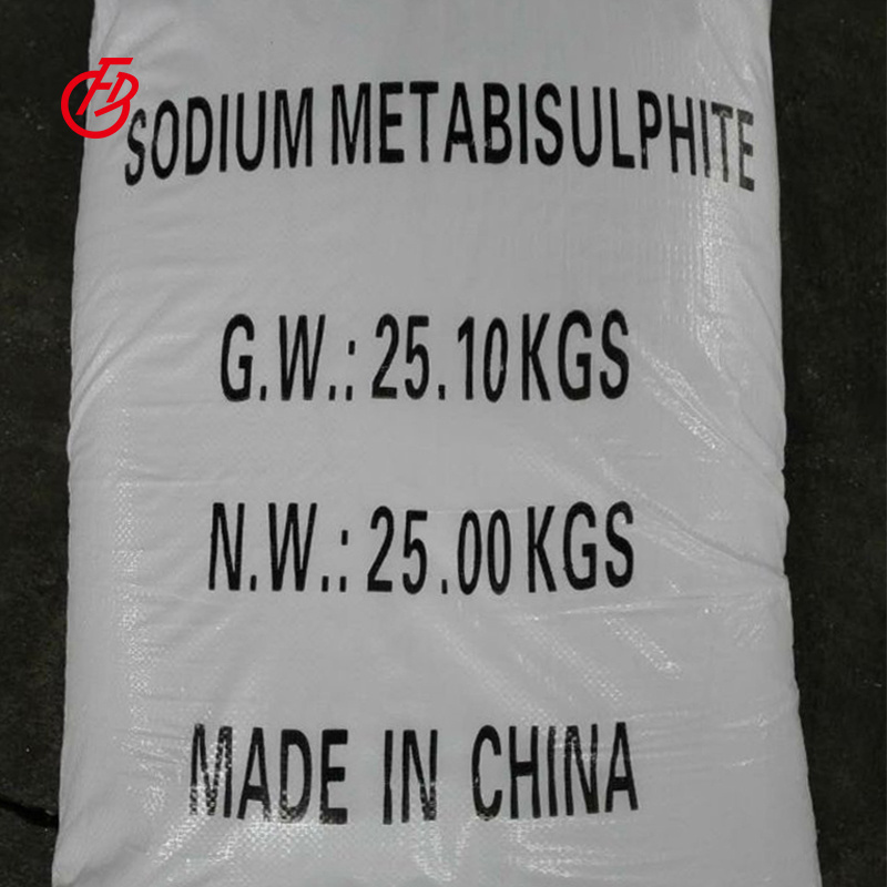 Sodium Metabisulfite Powder 96.5% Min NA2S2O5 Food Tech Grade 7681-57-4 Metabisulphite Sodium Metabisulfite