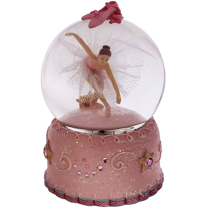 Singeek Ballerina Snow Globe Plays Ballet Tune You are My Sunshine Christmas Music Snowglobes Ballet Recital Gifts