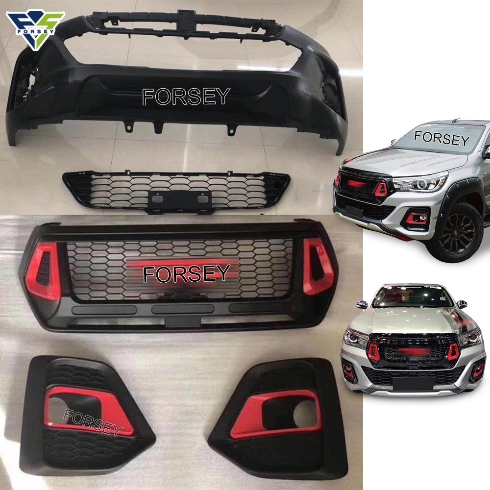 Auto Parts Modified Hilux Revo Rocco Body kit 2018 upgrade to T-RD Version Body kits