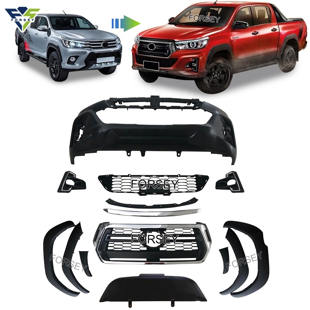 Hilux Body Kit Modified Hilux Revo Rocco Body kit 2018 truck body parts