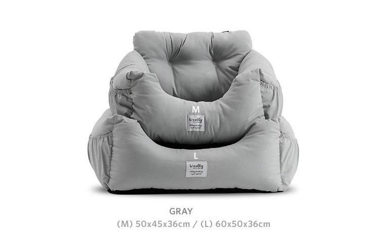 Korean version of the safety seat can be detachable anti-scratch convenient solid color all-match dog and cat pet nest