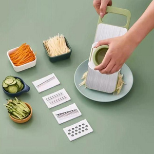 Household potato shreds cucumbers Stainless steel grater Multi-functional vegetable cutter