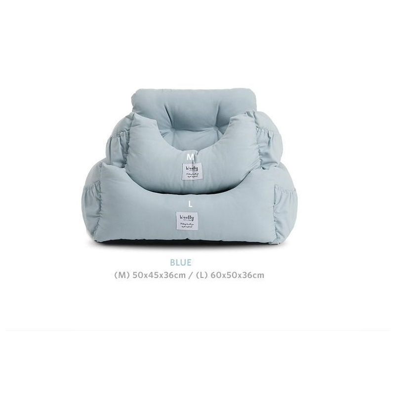 Korean version of the safety seat can be detachable anti-scratch convenient solid color all-match dog and cat pet nest