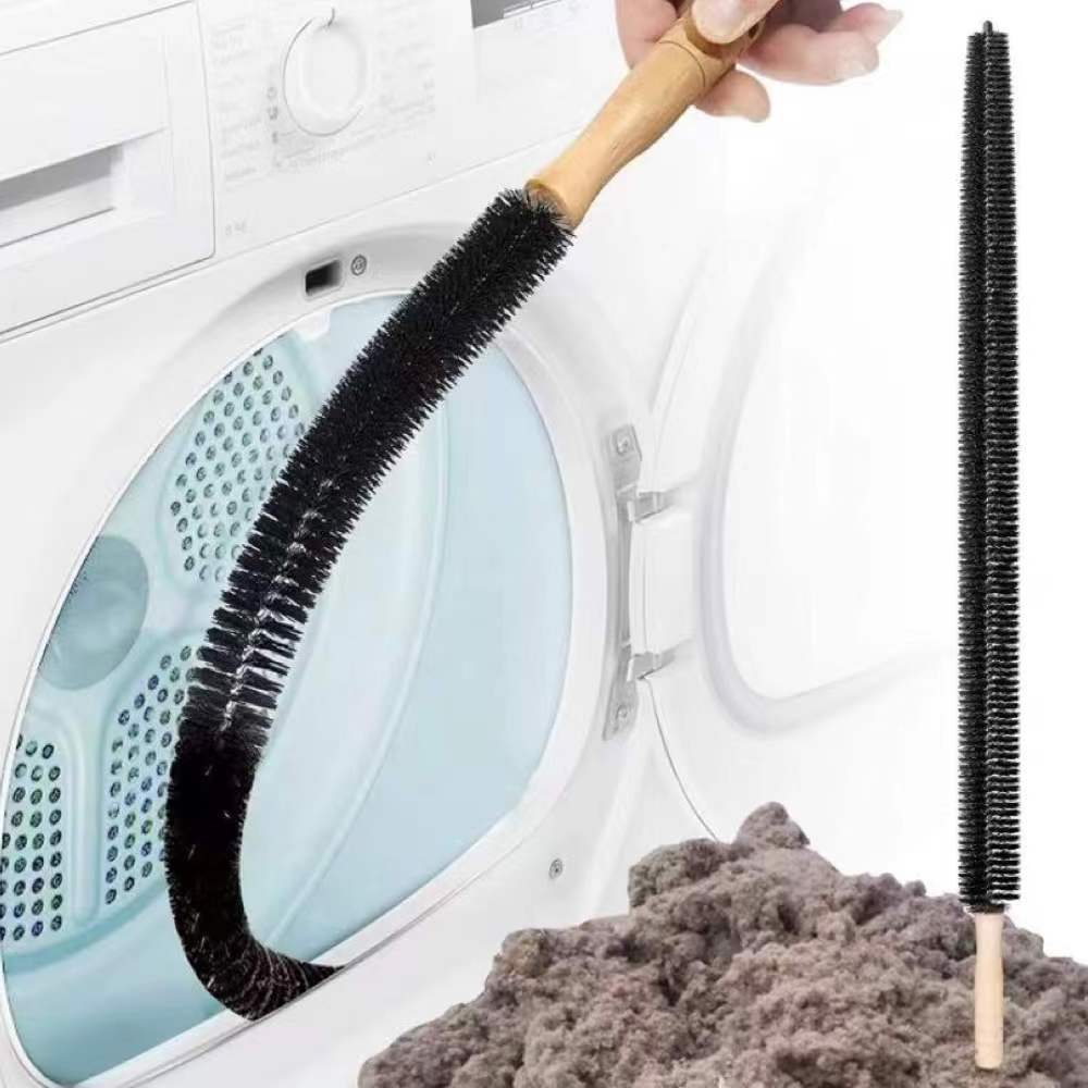 Bendable chimney dryer Washing machine pipe range hood cleaning brush Multi-functional slit small brush