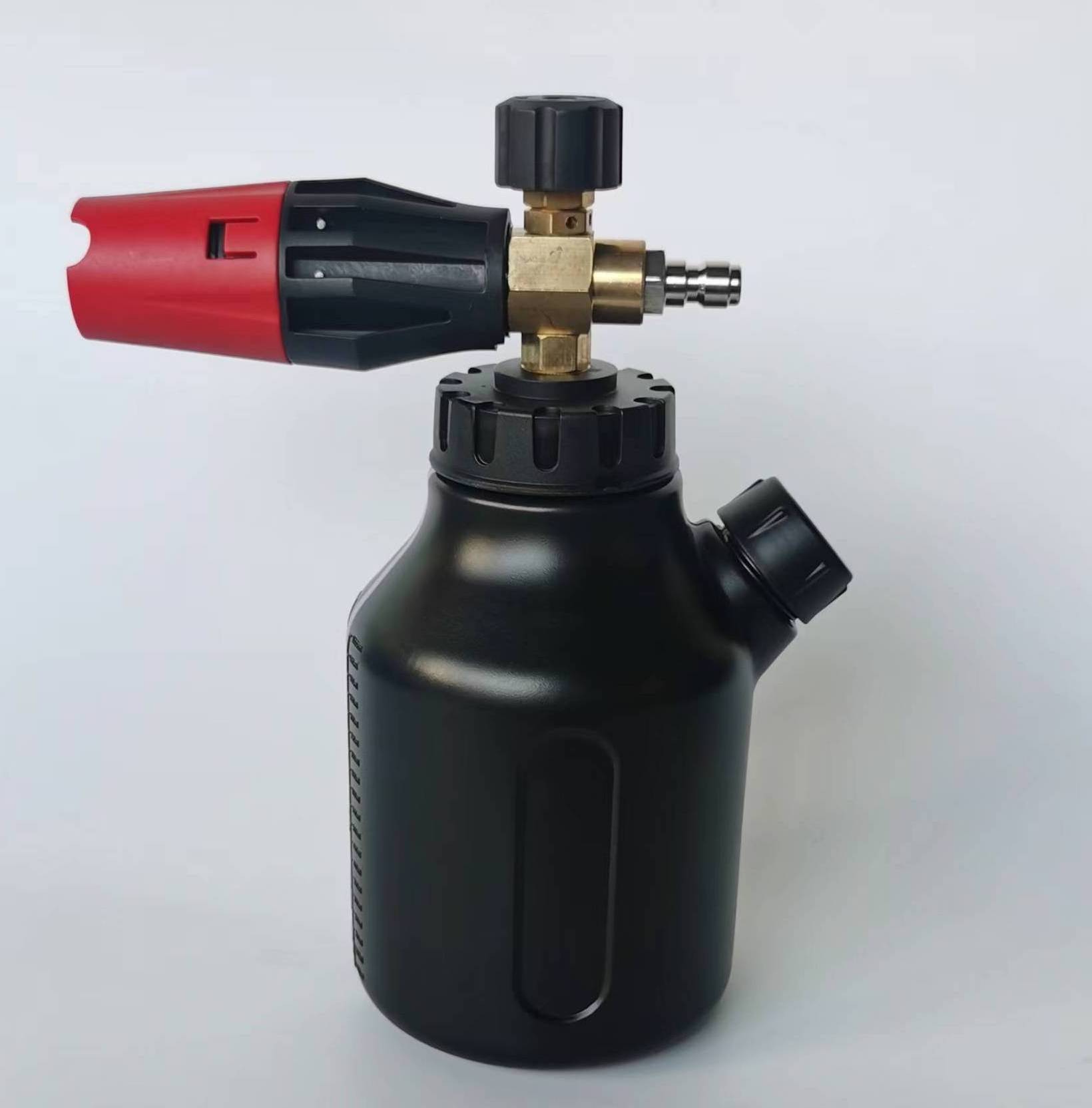 New black bottle snow foam cannon lance car wash sprayer foam