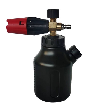 New black bottle snow foam cannon lance car wash sprayer foam