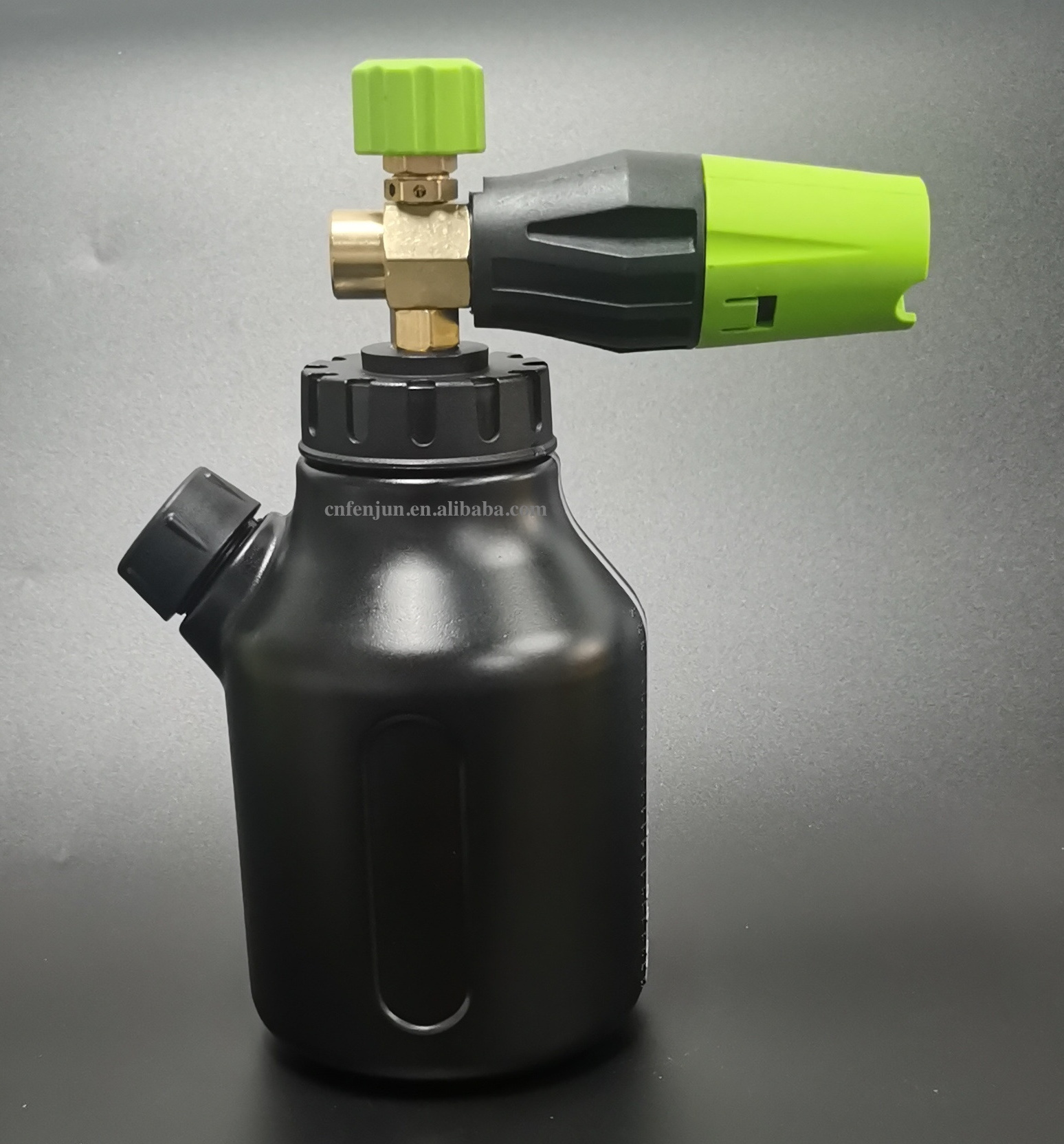 customize snow foam cannon with big black bottle  foam gun cannon