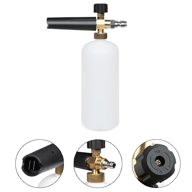 Foam Cannon Snow Foam Lance Pressure Washer car Wash foam bottle sprayer with customer adapter