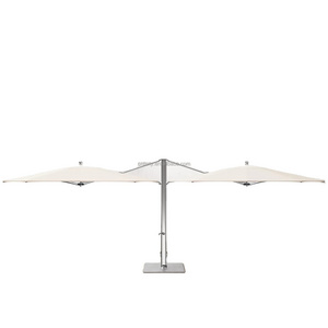 Garden Outdoor Beach Umbrella Patio Luxury Metal Customized Aluminum Frame Garden Parasol Cantilever Umbrella