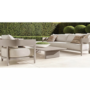 Luxury Furniture Garden Sets Outdoor Sofa Patio Furniture Modern Aluminium Garden Furniture Outdoor Set