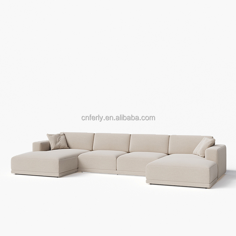 Ferly Factory Direct Sale Light Luxury Modern Sectionals Sofa New Living Room Sofas Couch Luxury Classic Sofa Set