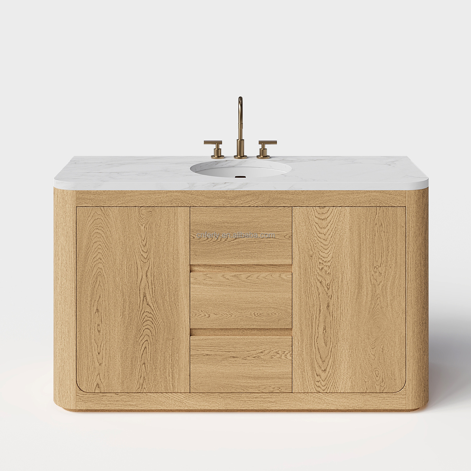 American Style Modern Double Sink Bathroom Vanity Solid Wood Bathroom Vanities Wood Wall Mounted Vanity For Bathroom