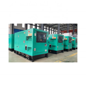 Silent Perkins Engine Diesel Generator Set 50kw to 125kva AC Three Phase and Single Phase Output 380v 60Hz Rated Voltage