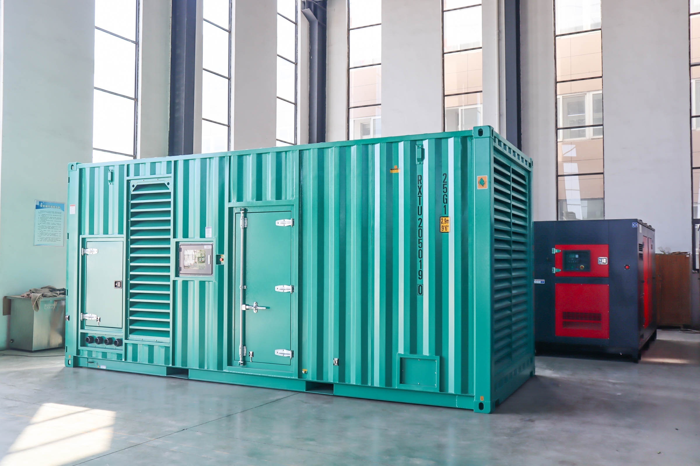 Container genset Soundproof cabin cheap diesel generator 160kw 180kw 200kva 200kw 250kva 250kw 280kw 300kva 300kw  price