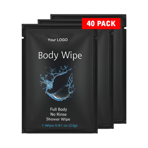 OEM Single Pack Cleansing Wet Wipes Biodegradable Deodorizing Solution Personal Underarm Wipes Deodorant Wipes for Women