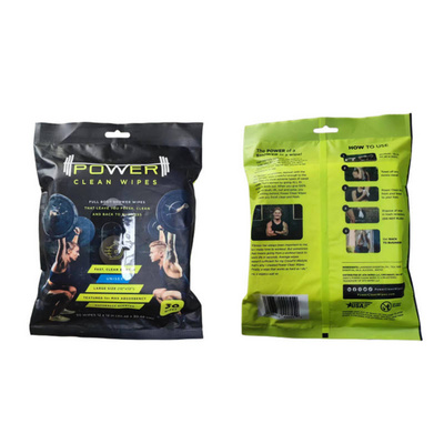 GYM Sports Body Cleaning Wipes After Playing Single Package Sports Wipes for Gym Hiking Travel Camping Post Workout Wipes