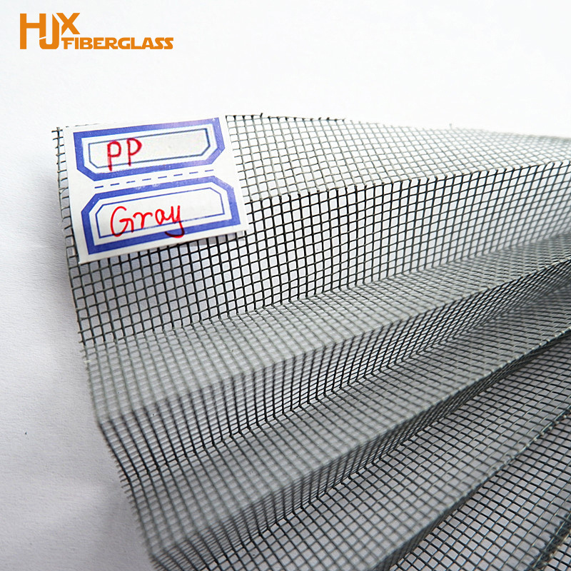 Customized Pliss Pleat 16mm Folding Mesh Trackless Sliding Aluminum Screen Door Pleated Anti Mosquito net For Door