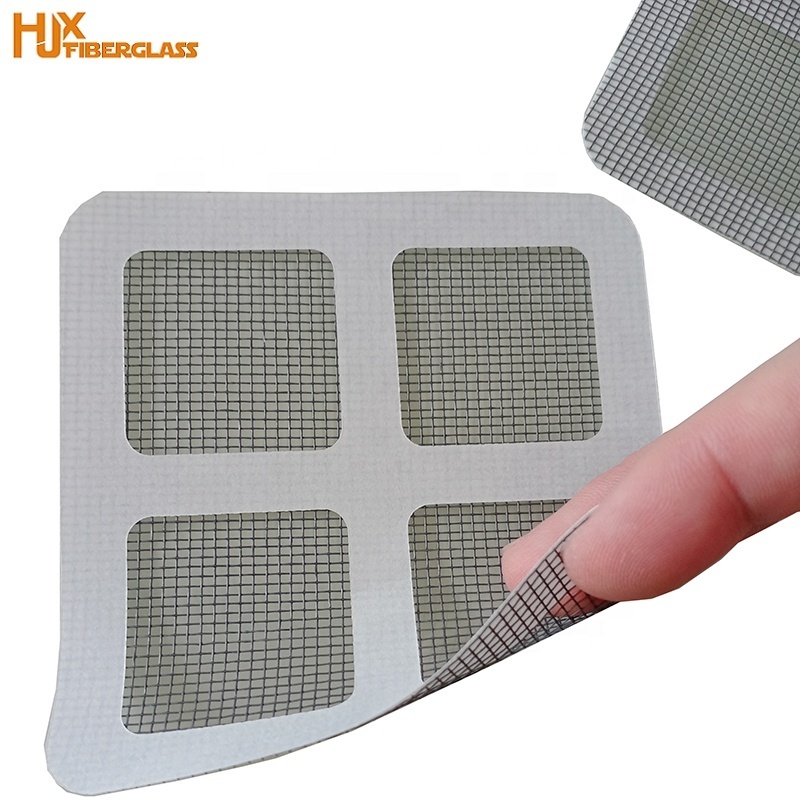 Window Net Patch Insect Screen Mesh Repair Tool Mosquito Screen Mesh Adhesive Fiberglass Netting Hole Cover