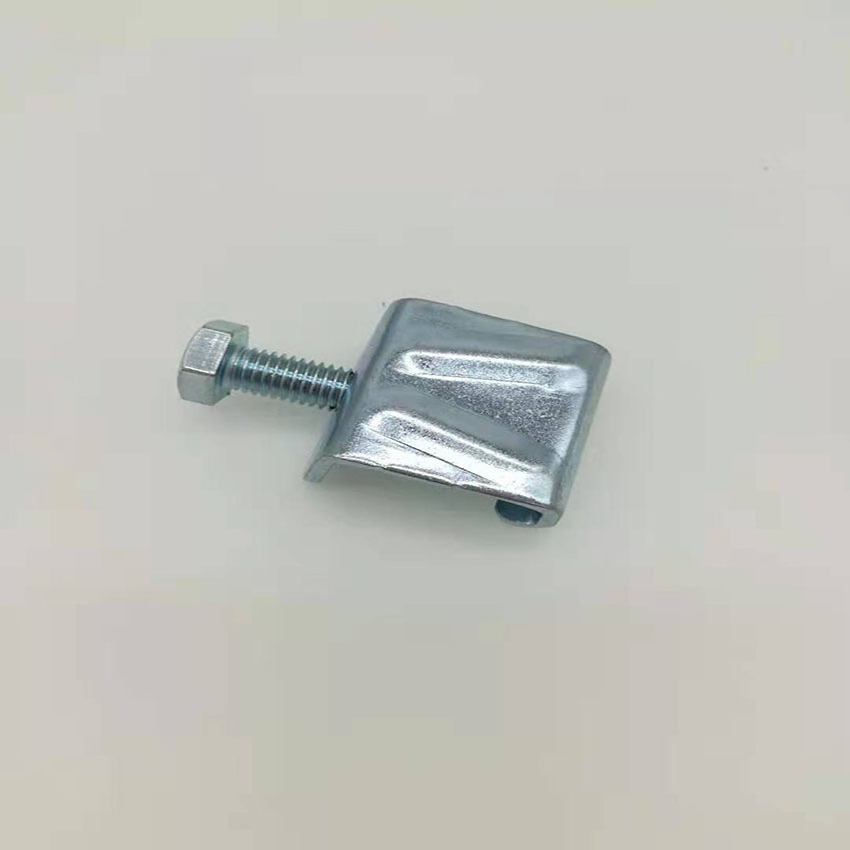 C shaped bracket with thread nut