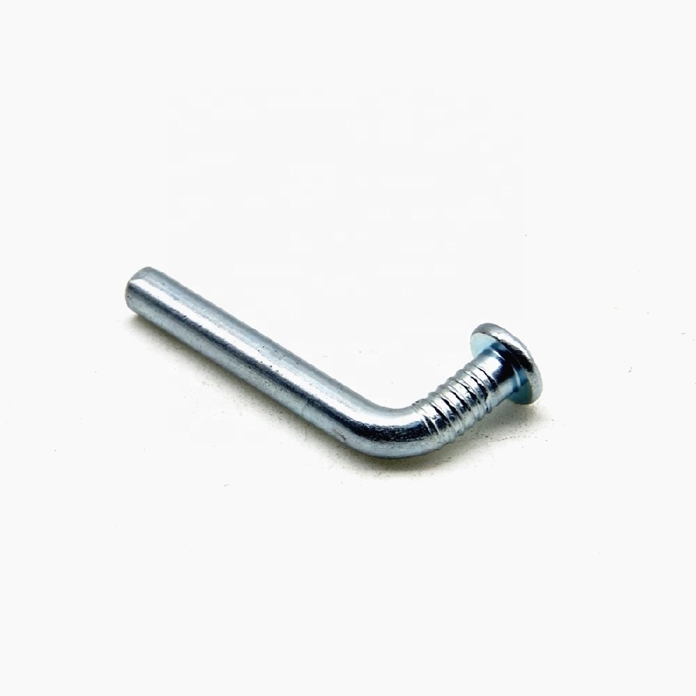 steel zinc plated warehouse and storage rack pallet L type bended safety pin drop stop pin locking pin