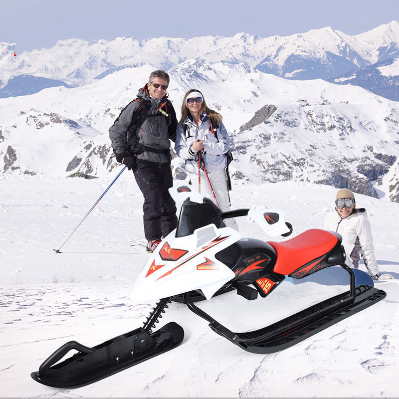 snowmobile motor ski scooter Winter Children Kids electric bike sledge snowmobile snow scooter