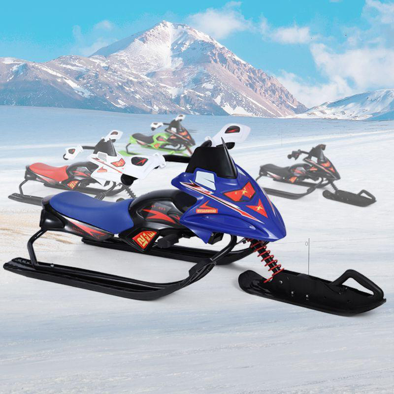 snowmobile motor ski scooter Winter Children Kids electric bike sledge snowmobile snow scooter