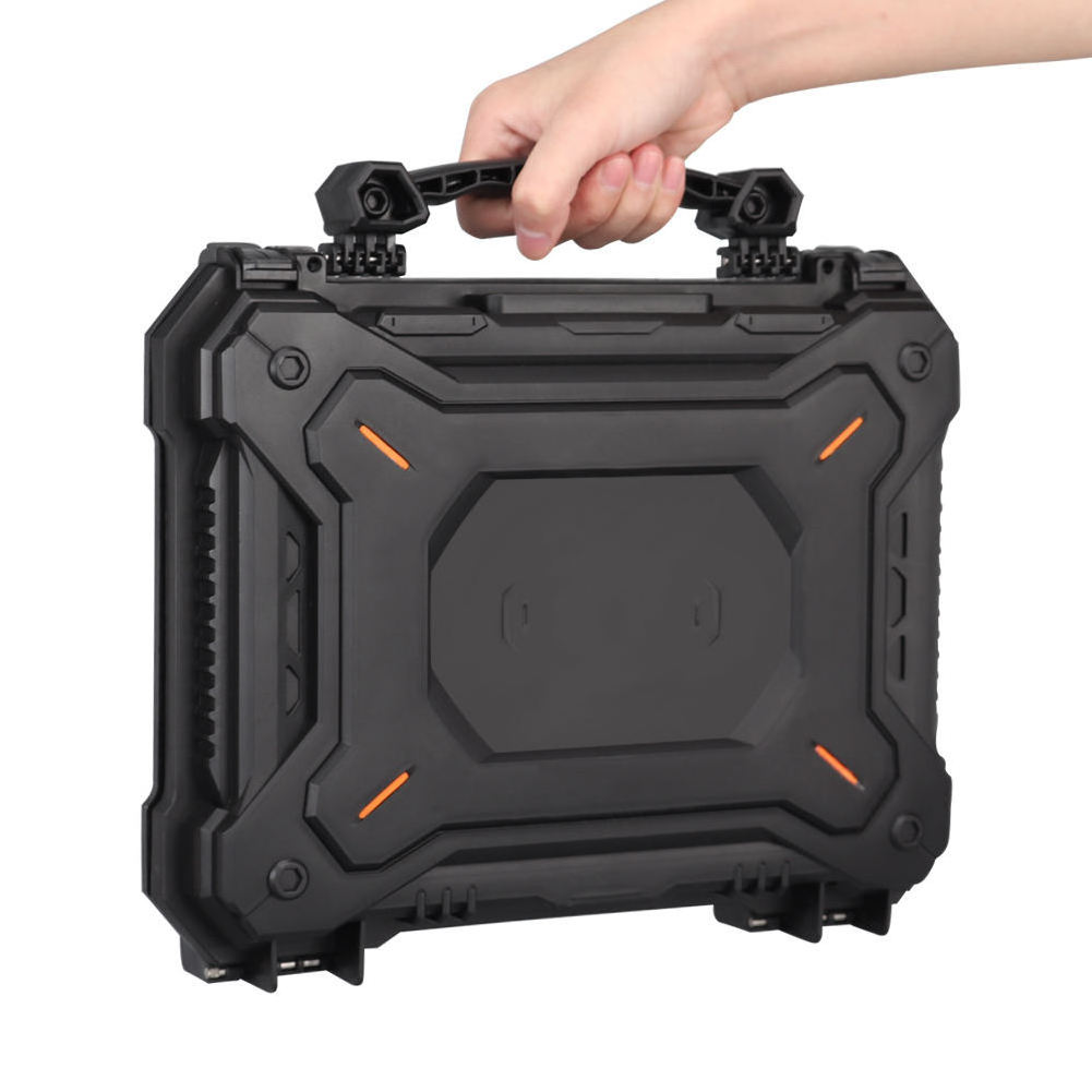 Waterproof Tactical Camera Protective Safety Case with Foam Padded Dustproof Hard Shell Box