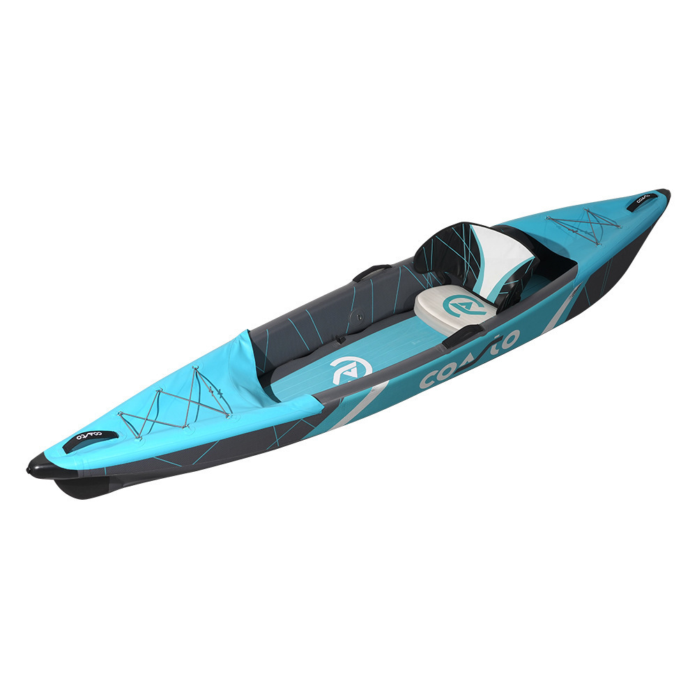 OEM china inflatable kayak foldable dropstitch 3 persons drop stitch kayak with nice quality