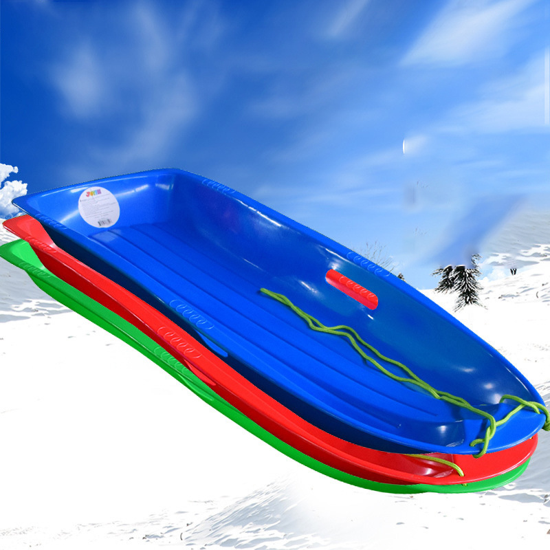 Adults Kids Skiing Equipment Multi Purpose Snowboard thickening grass Utility Sleds Duck Hunting  Shappell Jet Ice Fishing Sled