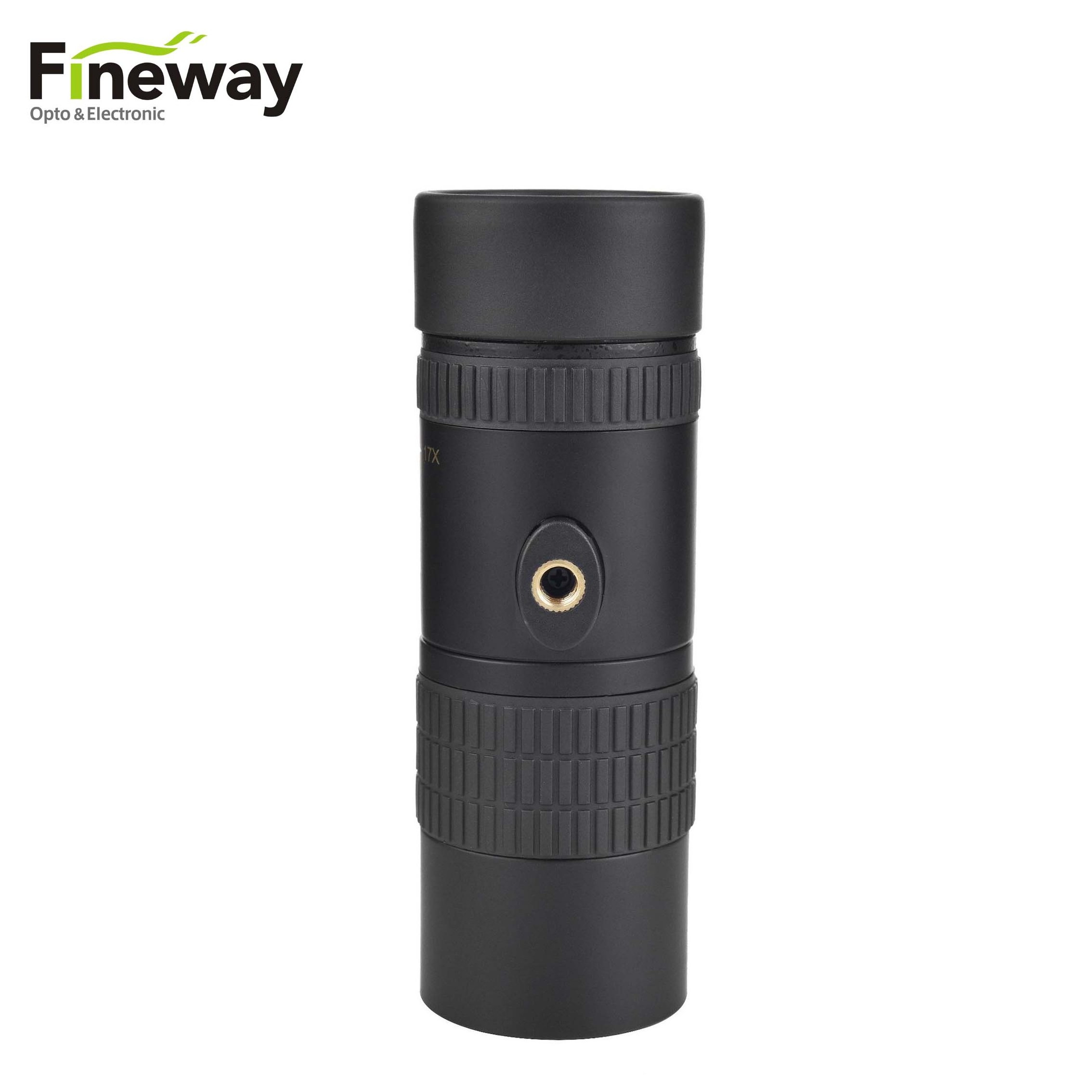 FW7-17X30 Zoom Monocular Telescope 3000M Long Range Telephoto Lens for Mobile Phone Cellphone