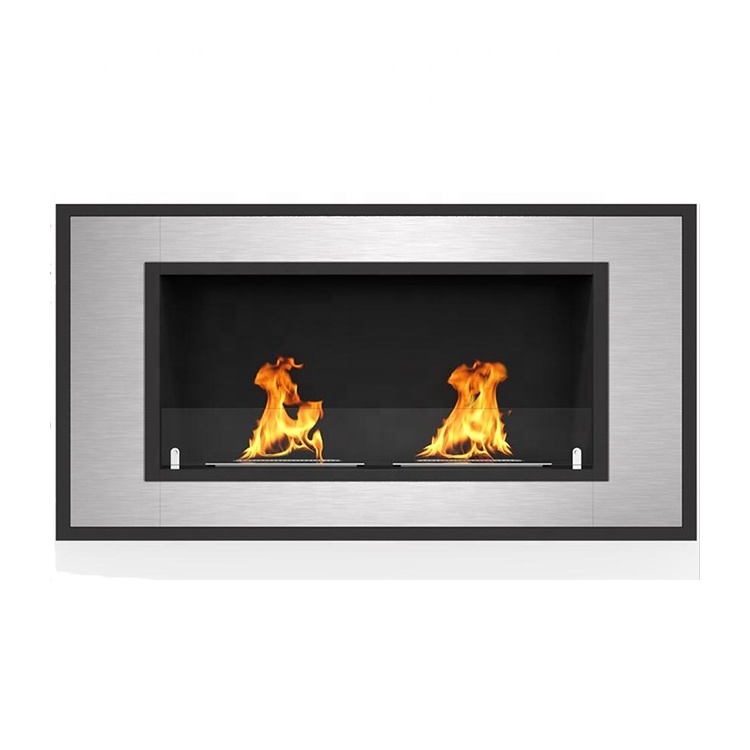 FD56 Wall Mounted Stainless Steel Bio Bio Made Kit Ethanol Burner Bioethanol Fireplace Indoor